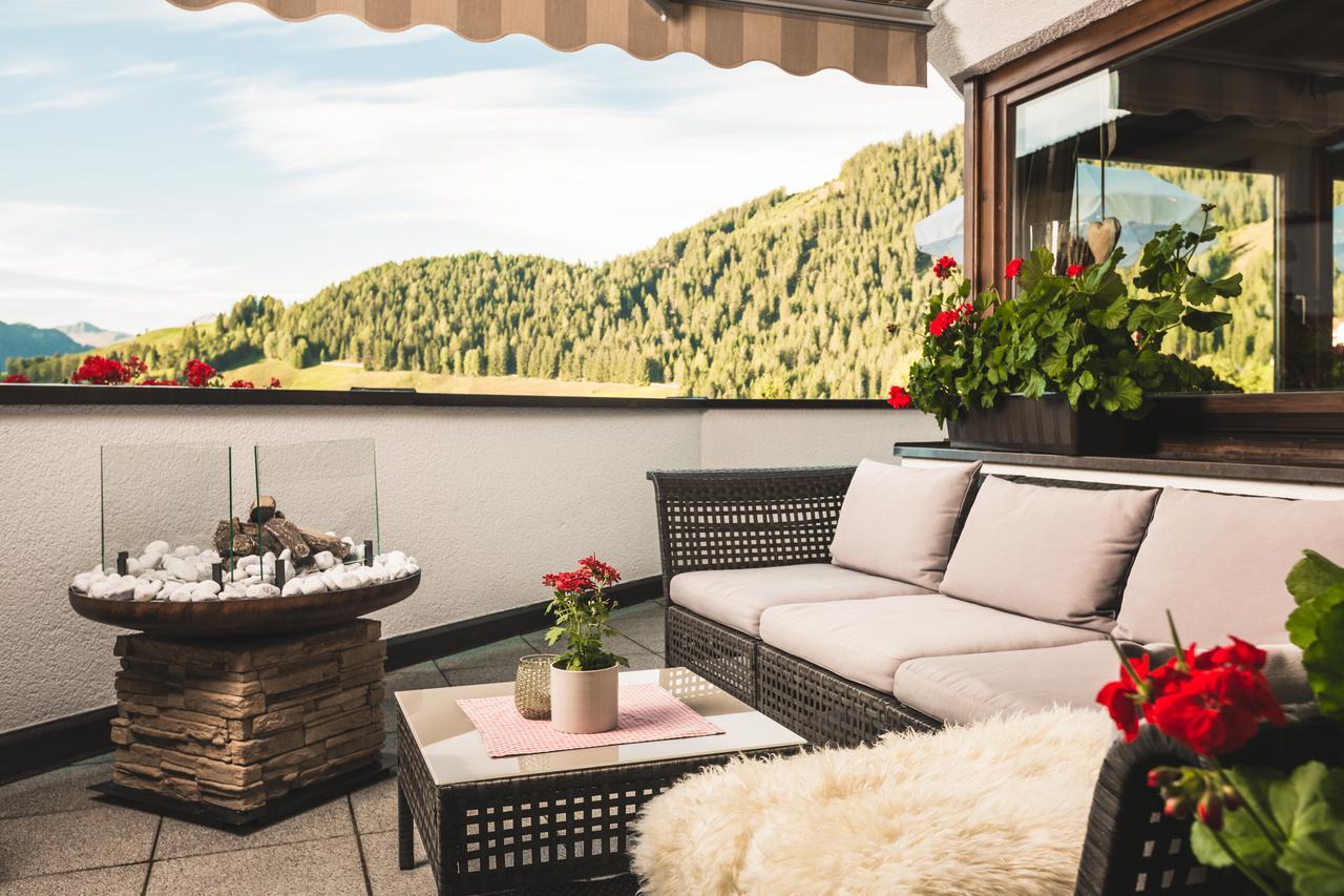 Hotel Garni Hubertushof Fiss Dış mekan fotoğraf